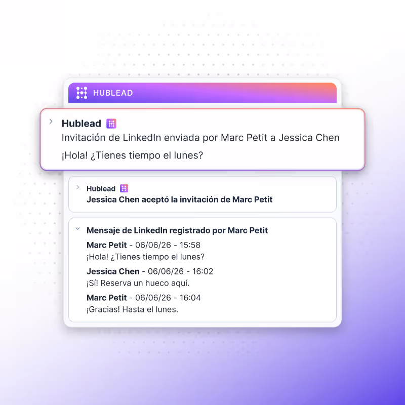 Sync LinkedIn activities to Salesforce