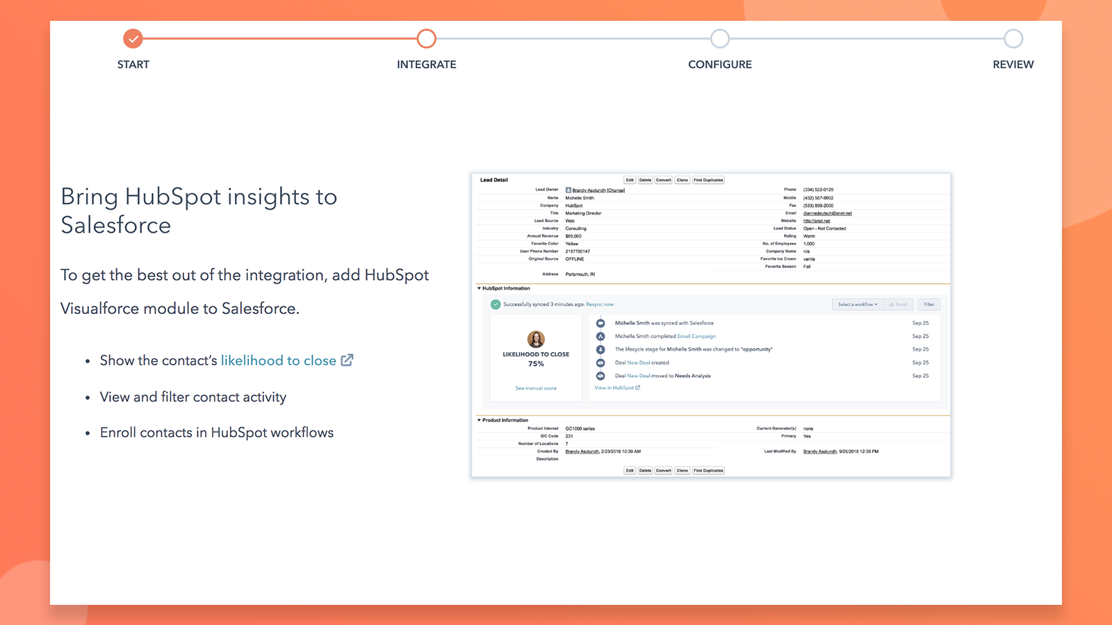 HubSpot integrations Salesforce
