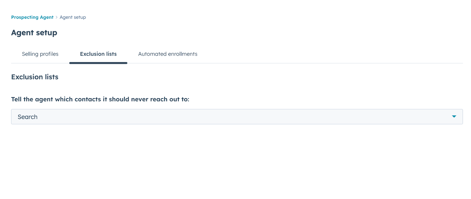 4. Configure tes listes d'exclusion