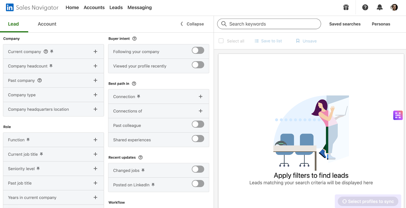 How to prospect on LinkedIn from HubSpot