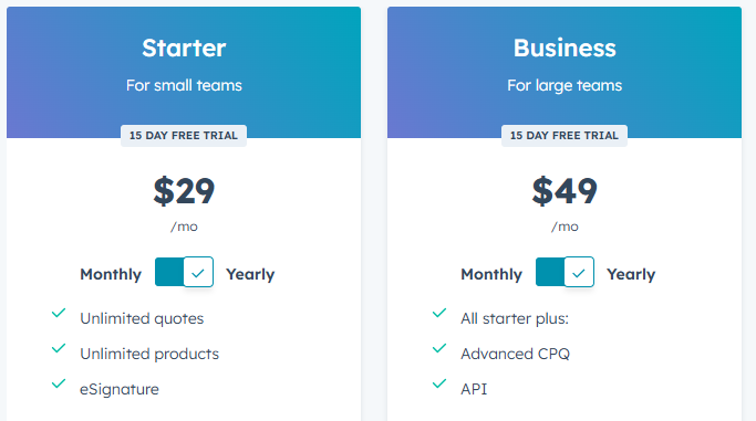 Qwoty pricing
