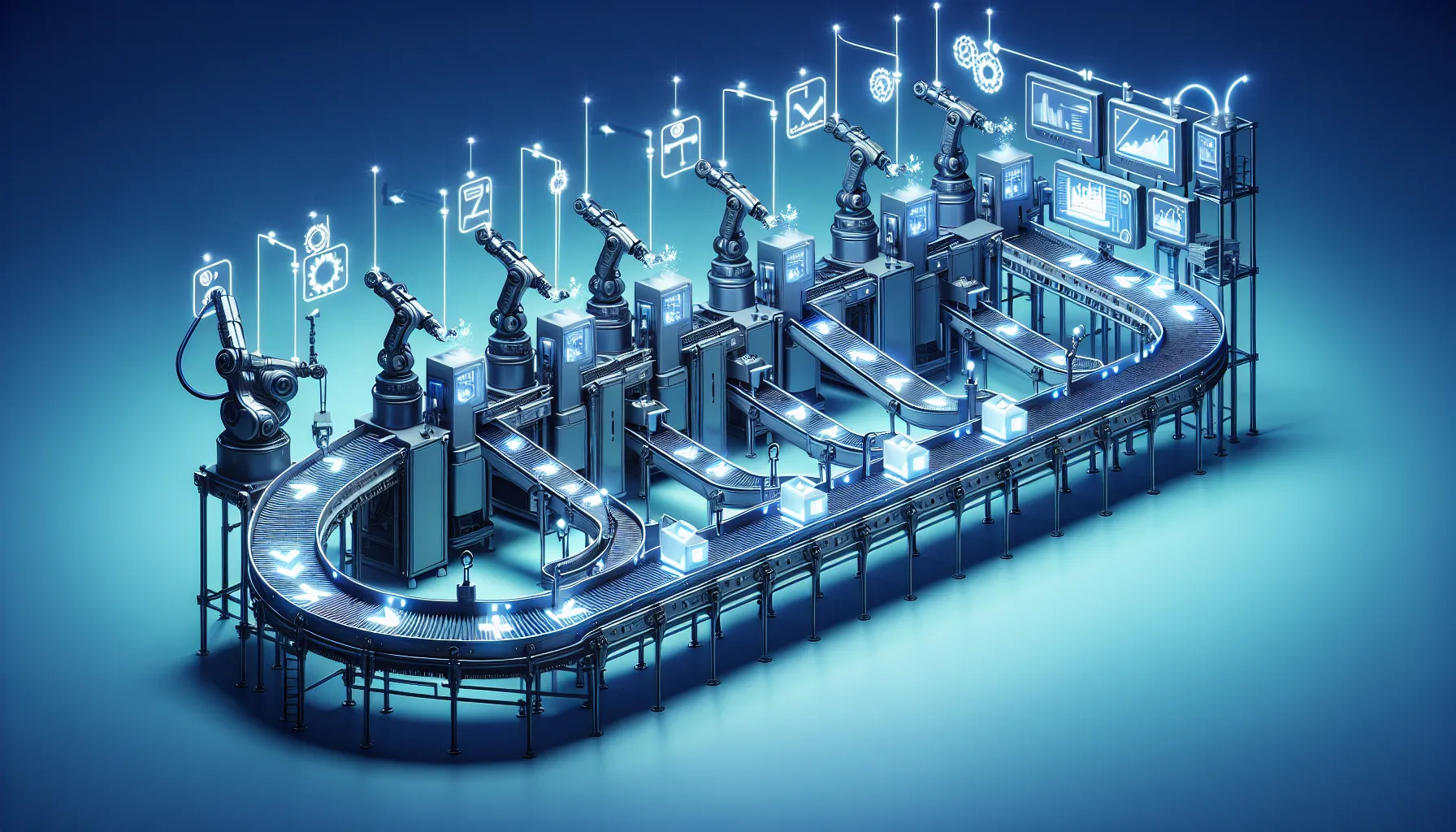 Automation process illustration