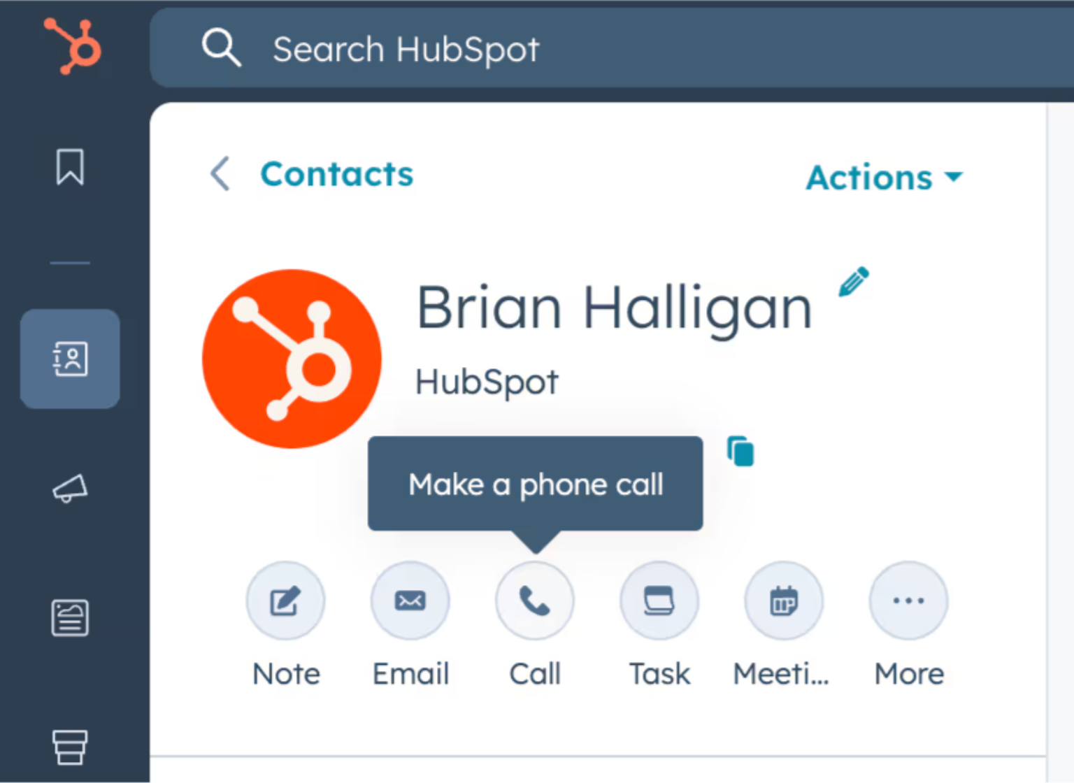 How to make cold calls in HubSpot