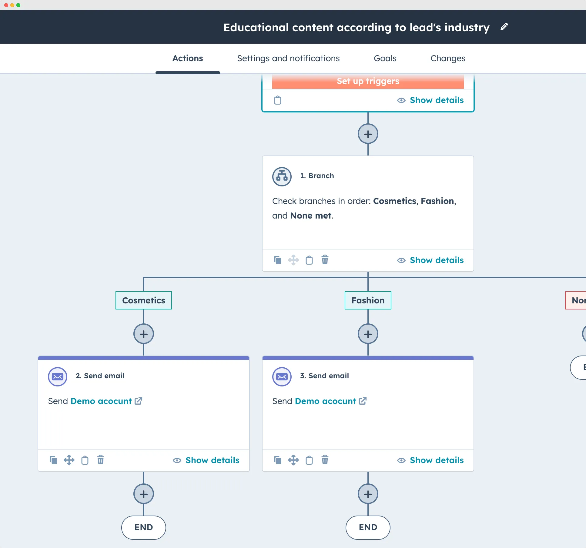 HubSpot | Send educational content according to a property value for example accordinng to a lead's industry | Inbound Marketing