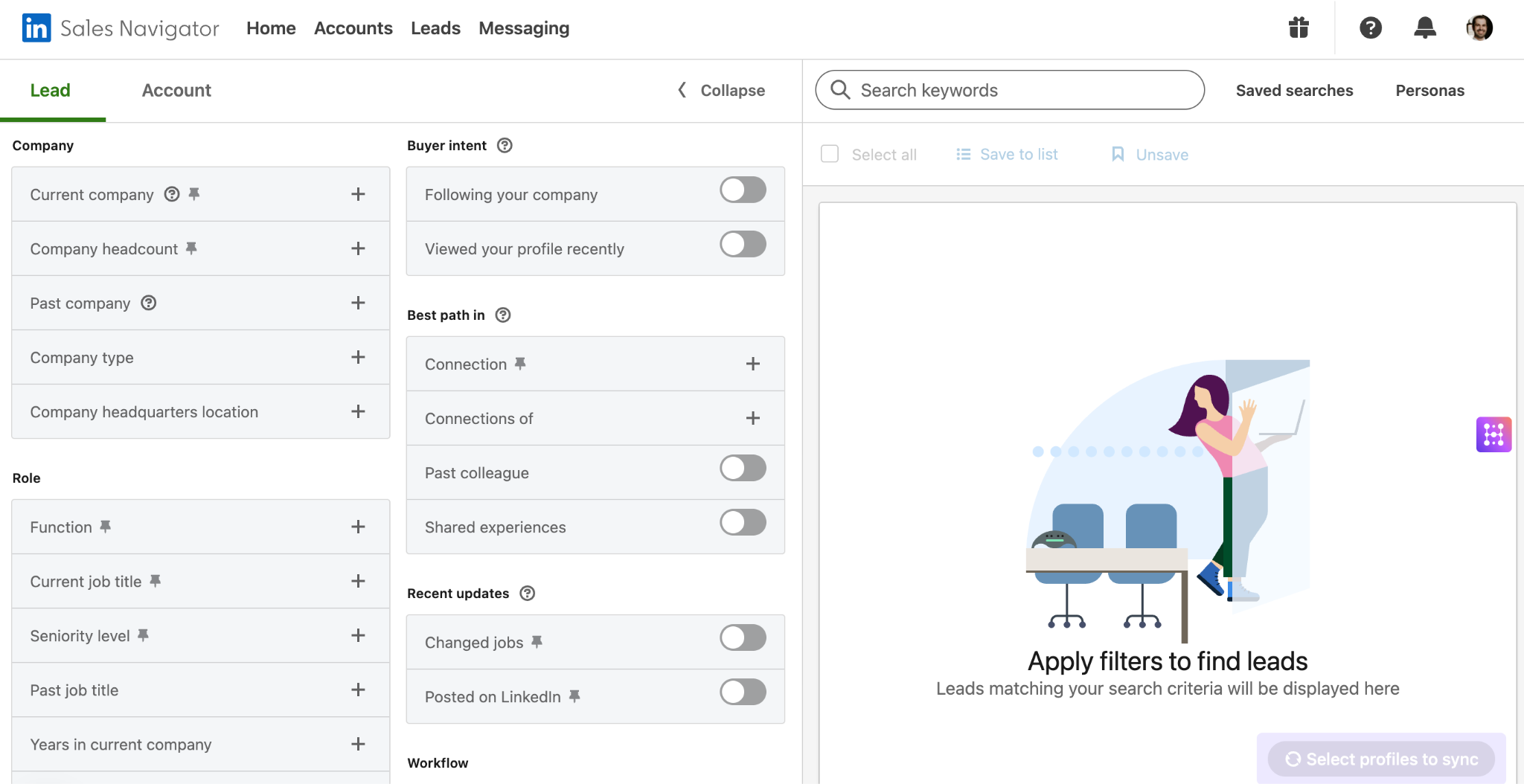 How to prospect on LinkedIn from HubSpot