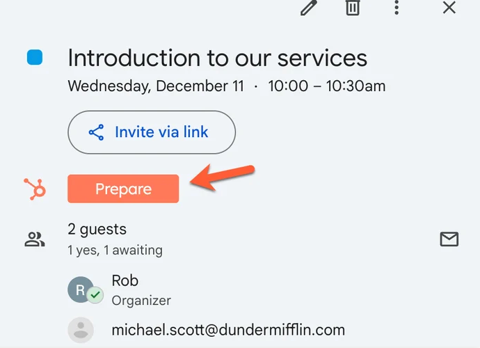 Sync my calendar