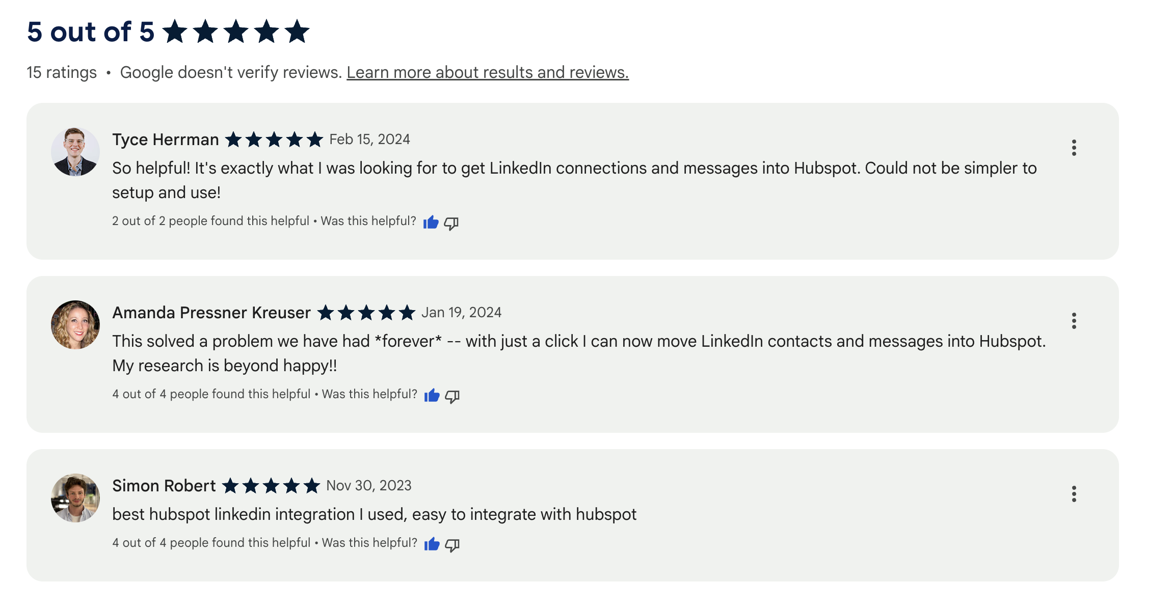 hublead reviews on google chrome store