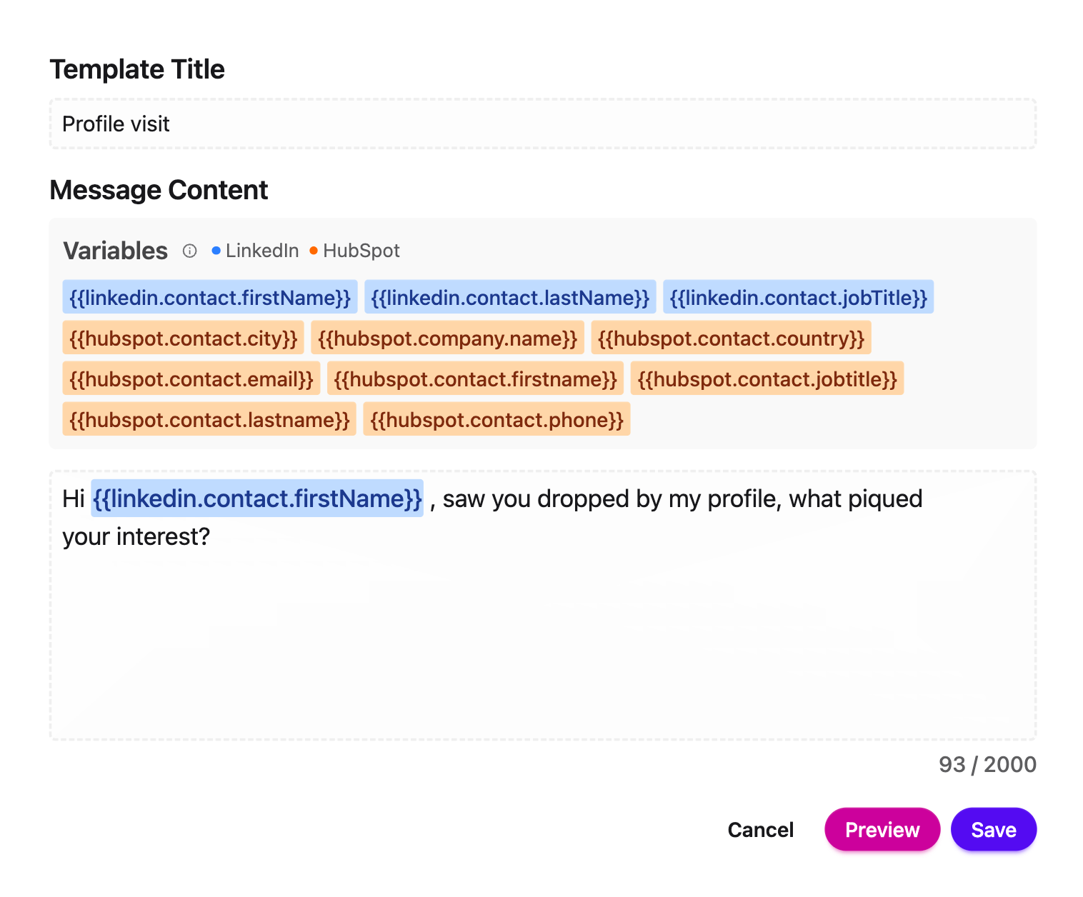 How to sync LinkedIn messages back to HubSpot