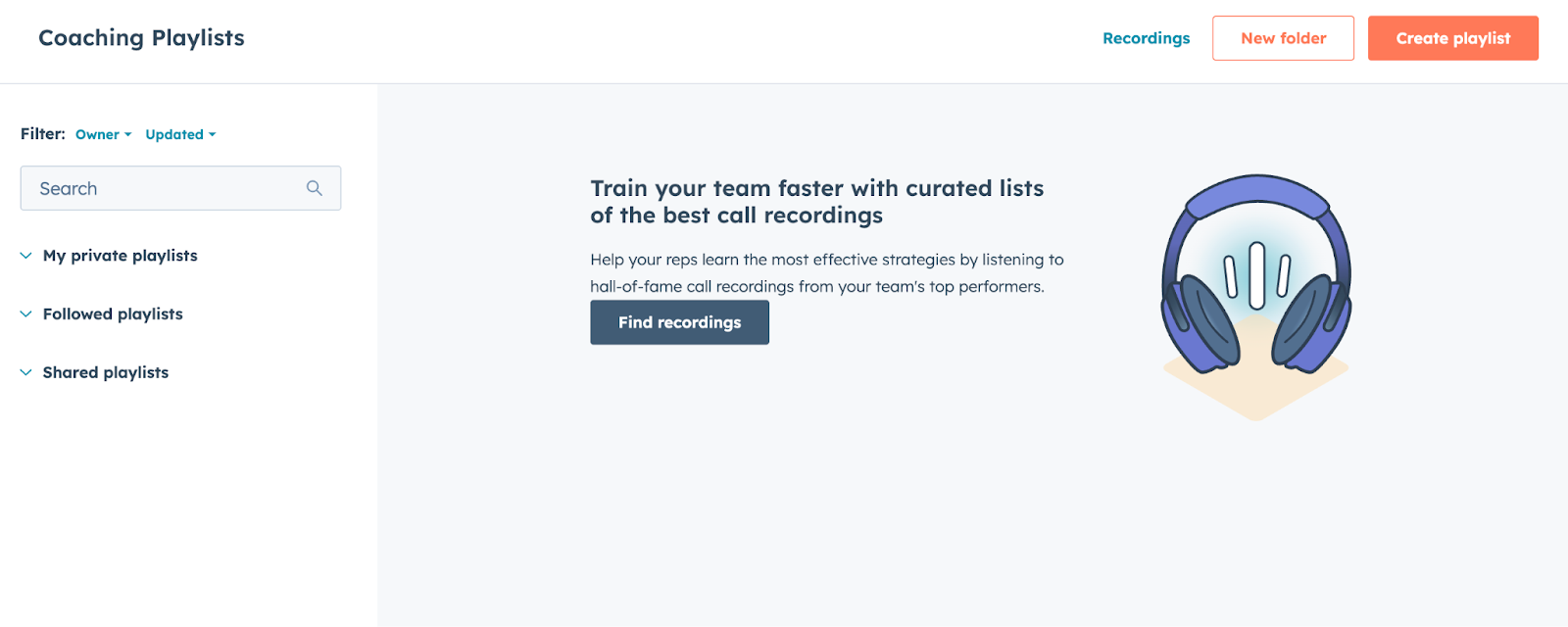 Record your calls for training