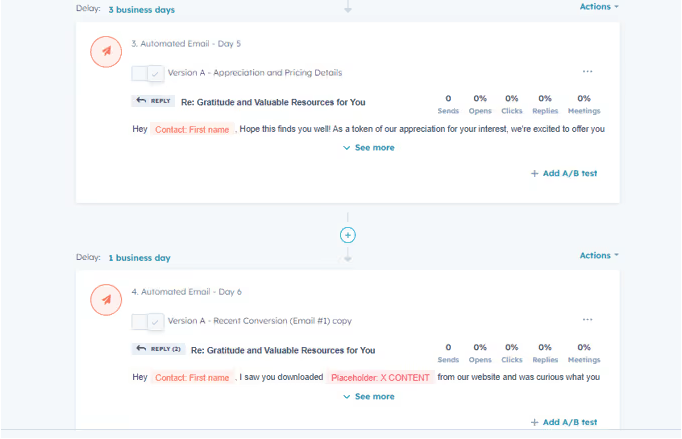 Price-Based Follow-Up Sequence