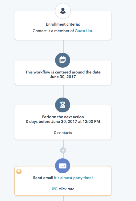 How to Plan an Event Using HubSpot - Event Reminders HubSpot Workflow Example