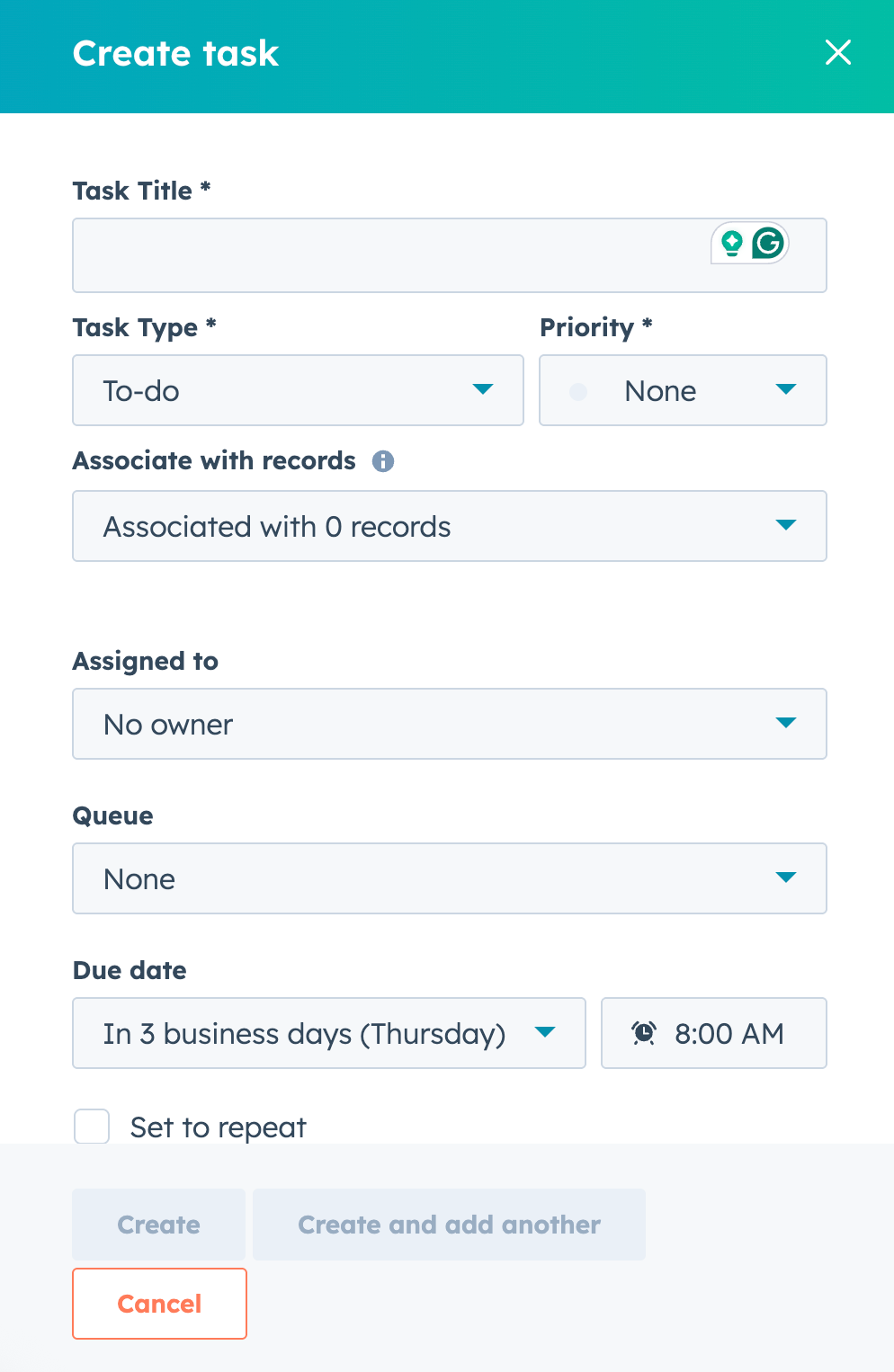 What are tasks in HubSpot