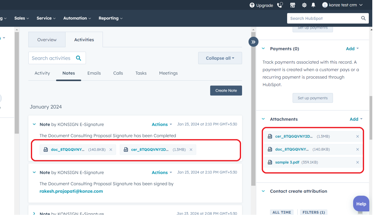 Automatically Retrieve Signed Documents to Your HubSpot Account