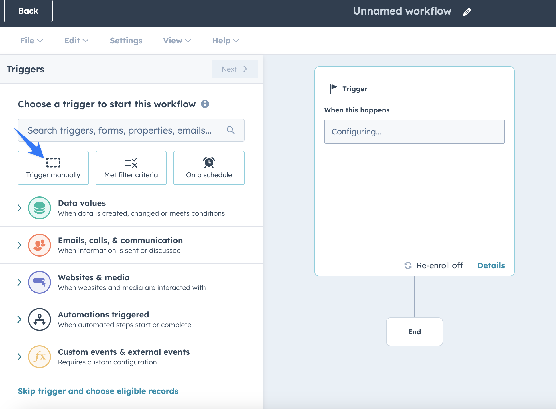 HubSpot-Sequenz mit LinkedIn-Aktionsschritten